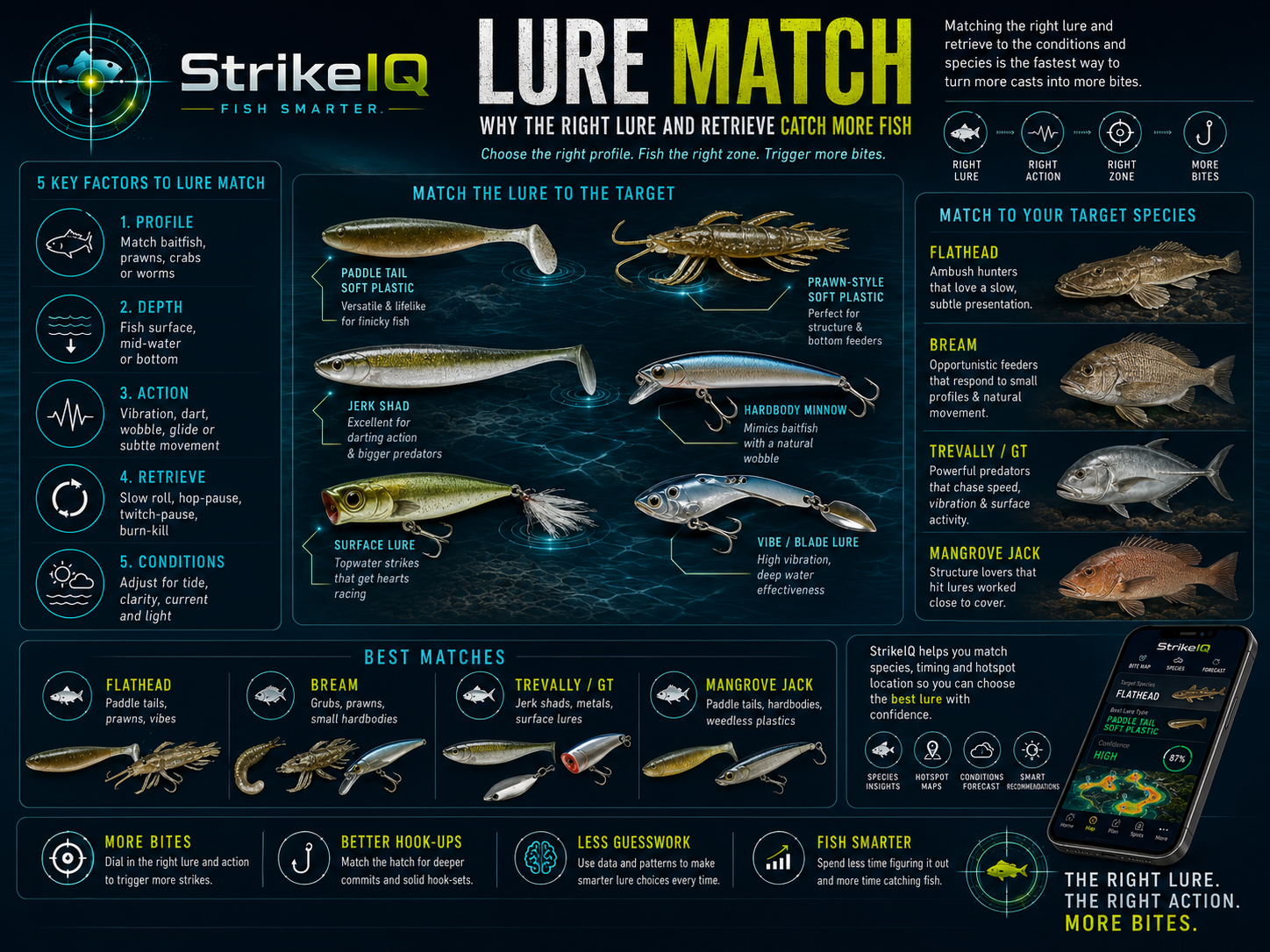 Lure Match: Why the Right Lure and Retrieve Catch More Fish